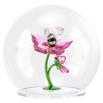 Swarovski figurer Idyllia Glass Ball Bee and Flowers - 5721549