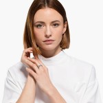 Swarovski Hyperbola ring Mixed cuts, White, Silver-tone finish - 5714952