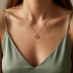 Gullhjerte i 14kt gull - bur310572