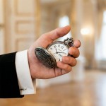 Bonett lommeur antikk lokomotiv inkl. kjede - 445