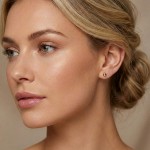 Gulløredobber, kulen er 4 mm -11013