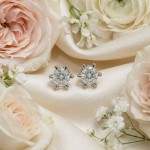 Diamantøredobber Athene med 2x025ct - athene20990