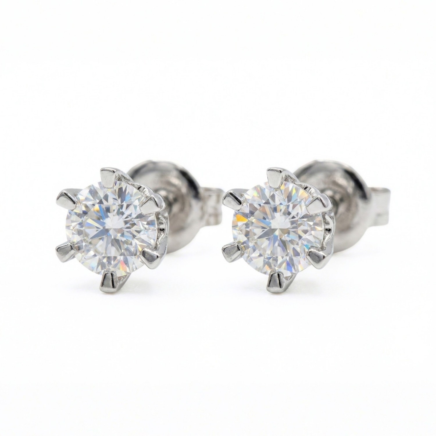 Diamantøredobber Athene med 0,31x0,30ct River D - athene29990