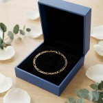 Armbånd gull14 karat, 18.5 cm, bredde 3,5 mm - 281122