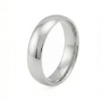 Giftering i platina 950, 5 mm. RUBIN modell 167 - 1050