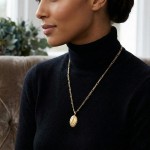 Smykke Medaljong Minne i forgylt sølv - 2997560