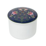 Lundeby blå stort smykkeskrin - 1063