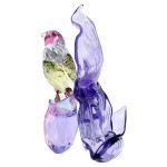 Swarovski figurer Idyllia Gouldian Finch and Orchid - 5675211