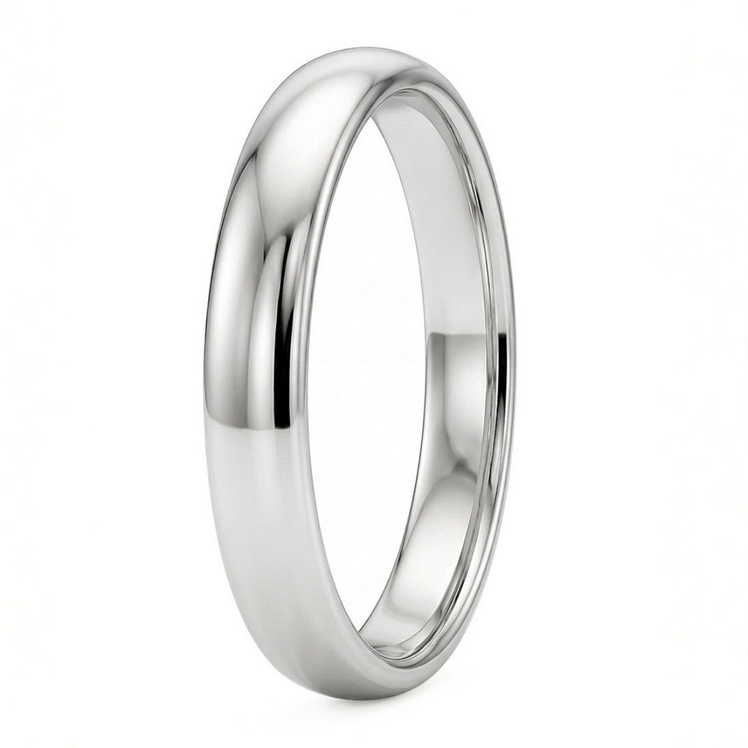 Gifteringer i hvitt gull 14kt, 3,5 mm - RU-35-13-W5