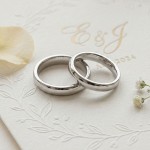 Gifteringer i hvitt gull 14kt, 3,5 mm - RU-35-13-W5