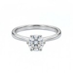 Enstens diamantring Aida med 0,40 ct i 14kt gull. TW-Si. -18016040