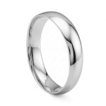 Bilde av Giftering i platina 950, 6 mm. RUBIN modell 167 - 1060