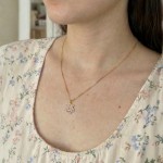 Smykke Lilla brudeslør i forgylt sølv. LIV - 860618