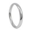 Giftering i hvitt gull 14kt, 3 mm. RUBIN modell 803 -1530