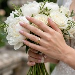 Gifteringer i gult gull 14kt, 3.5 mm. RUBIN modell 803 - 1435