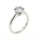 Forlovelsesring i hvitt gull med lab grown diamant 1,50ct  River (E) VS2 - LG747502440