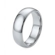 Giftering i hvitt gull 14kt, 6 mm. RUBIN modell 803  - 1560
