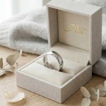 Giftering i hvitt gull 14kt, 6 mm. RUBIN modell 803  - 1560