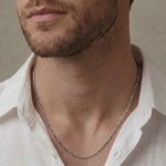 Herrekjede i sølv 50cm - 11-FD-080-50