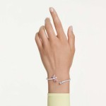 Swarovski armbånd Ariana Grande x Swarovski bangle Mixed cuts, Dragonfly, Multicolored, Rhodium plated - 5737401