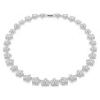 Swarovski collier Ariana Grande x Swarovski necklace Round cut, Flower, White, Rhodium plated - 5749179