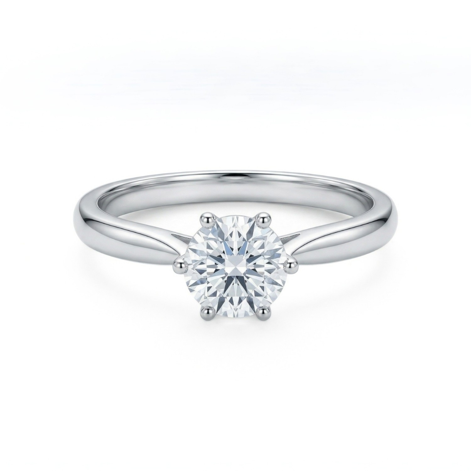 Enstens diamantring Leticia med 0,70 ct i 14kt gull. TW-Si. -18007070