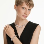 Swarovski smykkesett Constella set Mixed cuts, White, Rhodium plated - 5738285