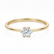 Enstens diamantring Aida med 0,25 ct i 14kt gull. TW-Si. -18016025