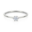 Diamantring forlovelsesring  0,20 ct i 14kt gull. Aida -18016020