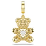 Swarovski smykke Idyllia charm Mixed cuts, Teddy, Gold tone, Gold-tone plated - 5743147