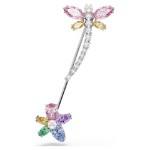 Swarovski brosje med øyenstikker og blomster- 5737428