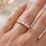 Iselin forlovelsesring i gult gull-85050150