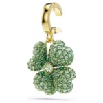 Swarovski smykke Idyllia charm Clover, Green, Gold-tone plated - 5743130