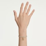 Swarovski smykke Idyllia charm Mixed cuts, Teddy, Gold tone, Gold-tone plated - 5743147