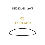 Gifteringer i gull 14 kt, 6 mm. ESPELAND - SE105GU60