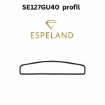 Gifteringer i gull 14 kt 4 mm - SE127GU40