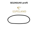 Gifteringer i serien Deg&Meg  i  585 gult gull, 4 mm. ESPELAND - SE124GU40