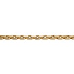 Veneziansk Kjede 14K Gult Gull (585) | Fast Lavpris 0.8mm