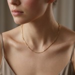Veneziansk Kjede 14K Gult Gull (585) | Fast Lavpris 0.8mm
