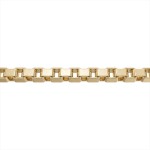 Veneziansk Kjede 14K Gult Gull (585) | Fast Lavpris 1,2 mm - FBM1242GG