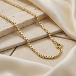 Veneziansk Kjede 14K Gult Gull (585) | Fast Lavpris 1,2 mm - FBM1242GG