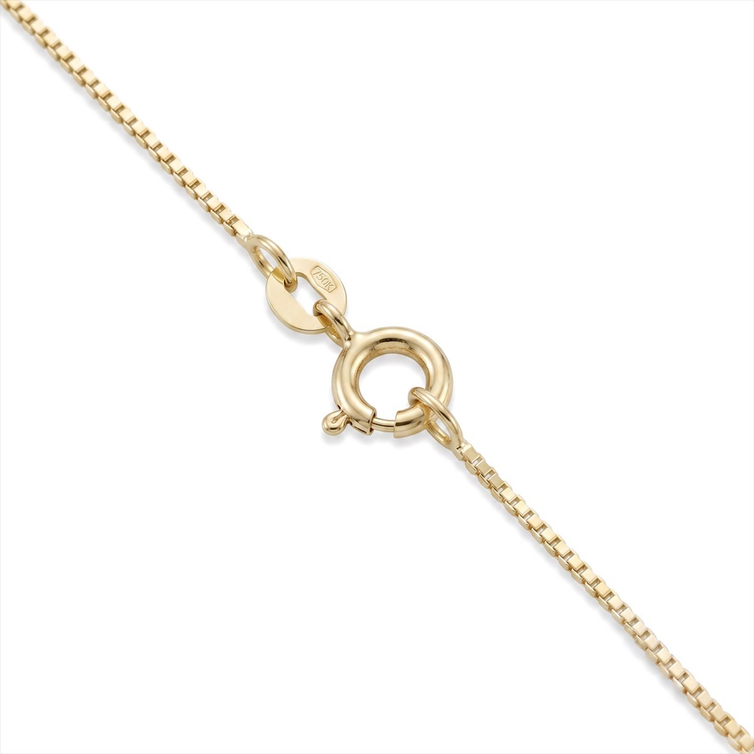Veneziansk Kjede 14K Gult Gull (585) | Fast Lavpris 1 mm - FBM142GG