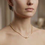 Veneziansk Kjede 14K Gult Gull (585) | Fast Lavpris 1 mm - FBM142GG
