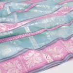 Tyrihans Lise silkeskjerf i rosa og mint- 03-722.009