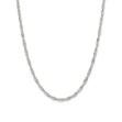 Singapore kjede i hvitt gull 14 kt, 42 cm, bredde 3.1 mm - 14HV3142