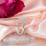 Enstens diamantring Leticia med 0,50 ct i 14kt gull. TW-Si. -18007050