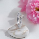 Enstens diamantring Leticia med 0,50 ct i 14kt gull. TW-Si. -18007050