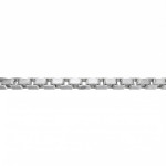 Veneziansk Kjede 14K Hvitt Gull (585) | Fast Lavpris 1,2 mm - FBM1242HV