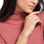 Swarovski armbånd Magic bracelet Angel, Blue, Rhodium plated - 5734263