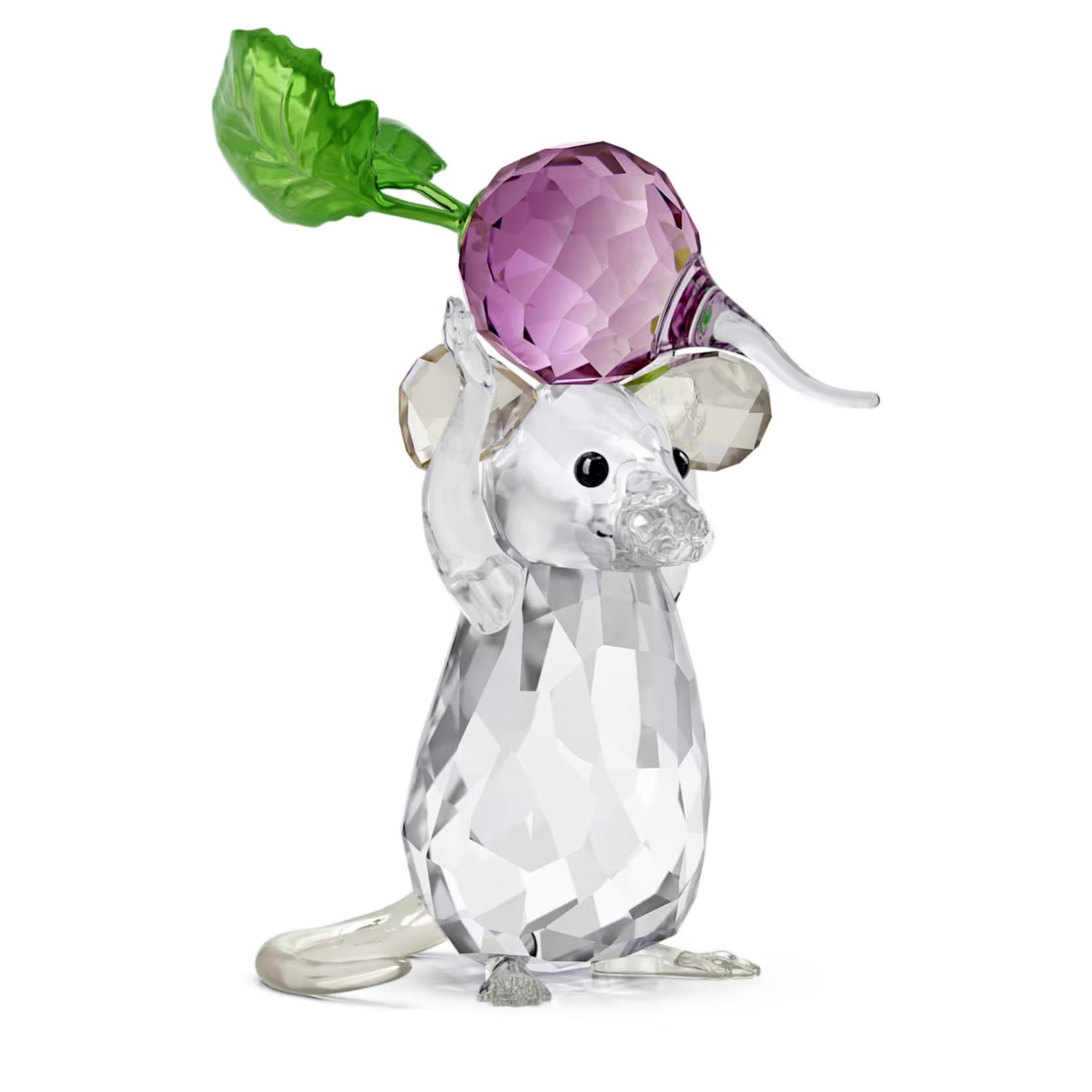 Swarovski figurer. Idyllia Mouse and Radish - 5732810